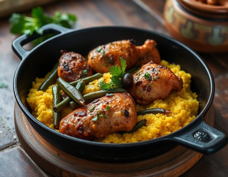 Frango com Quiabo